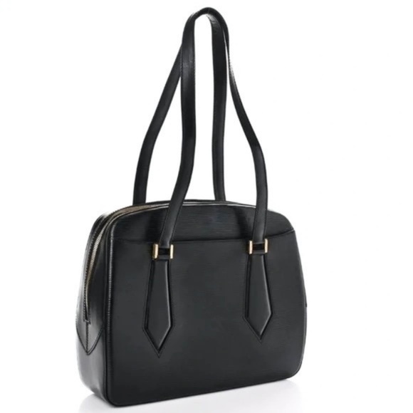 Louis Vuitton Epi Noir Voltaire Bag - Picture 1 of 13